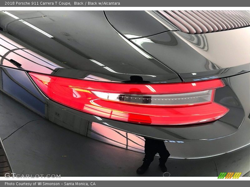Black / Black w/Alcantara 2018 Porsche 911 Carrera T Coupe