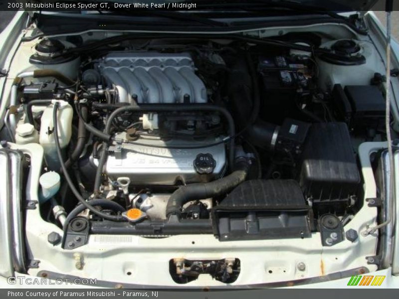 Dover White Pearl / Midnight 2003 Mitsubishi Eclipse Spyder GT