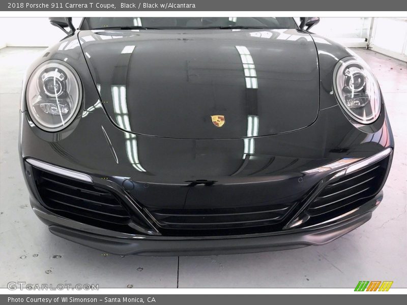 Black / Black w/Alcantara 2018 Porsche 911 Carrera T Coupe