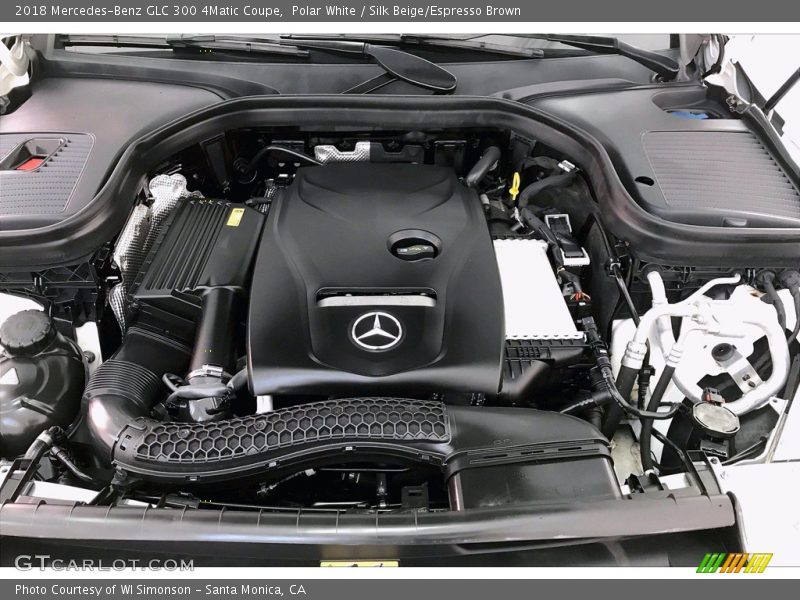 Polar White / Silk Beige/Espresso Brown 2018 Mercedes-Benz GLC 300 4Matic Coupe