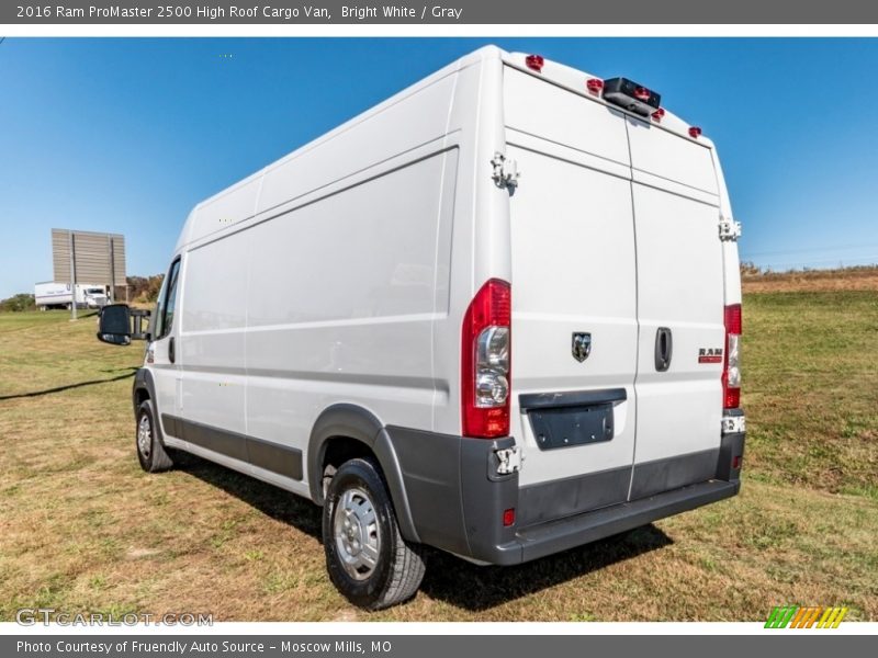  2016 ProMaster 2500 High Roof Cargo Van Bright White