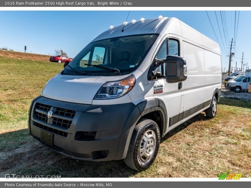  2016 ProMaster 2500 High Roof Cargo Van Bright White