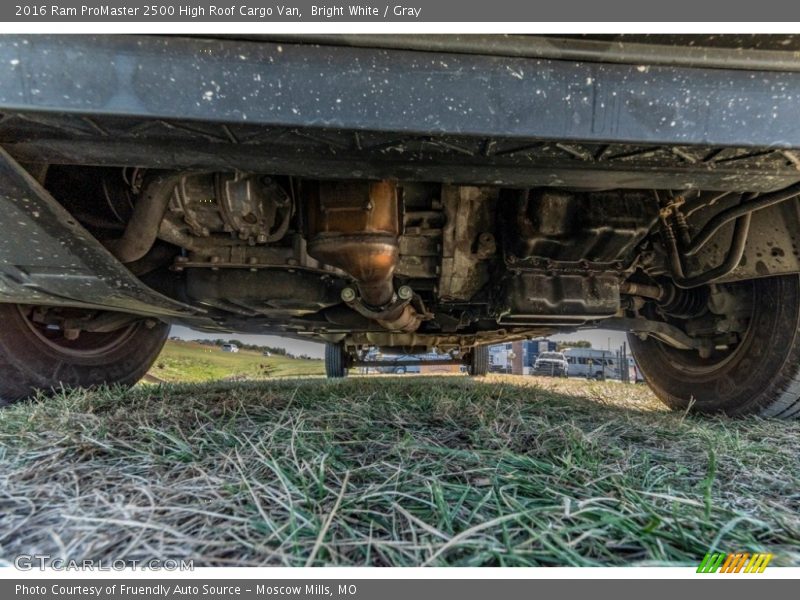 Bright White / Gray 2016 Ram ProMaster 2500 High Roof Cargo Van