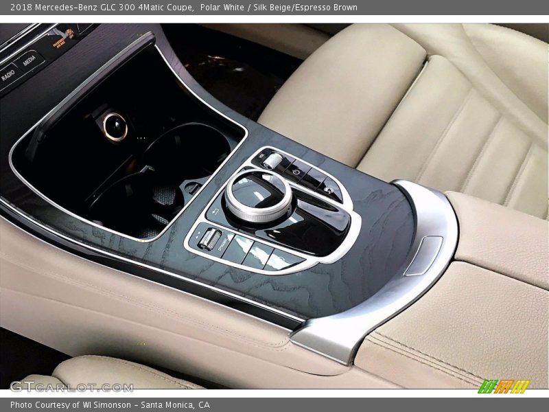 Polar White / Silk Beige/Espresso Brown 2018 Mercedes-Benz GLC 300 4Matic Coupe