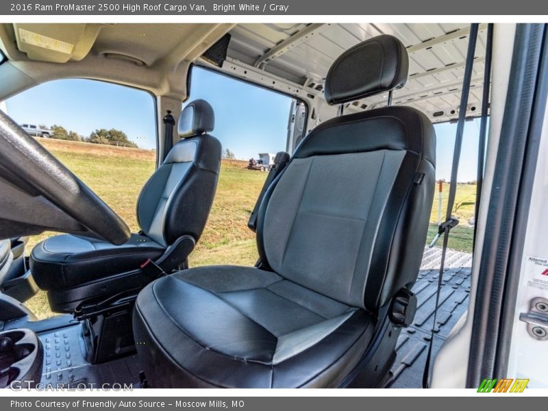 Front Seat of 2016 ProMaster 2500 High Roof Cargo Van
