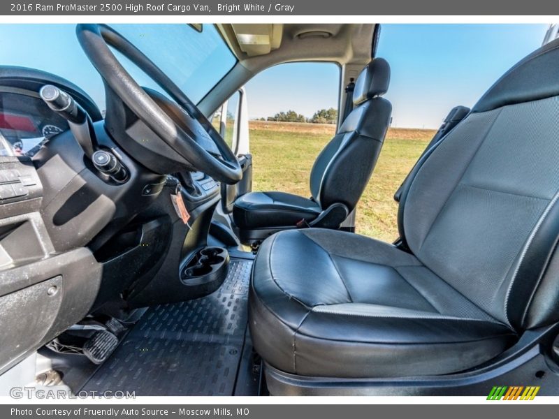 Front Seat of 2016 ProMaster 2500 High Roof Cargo Van