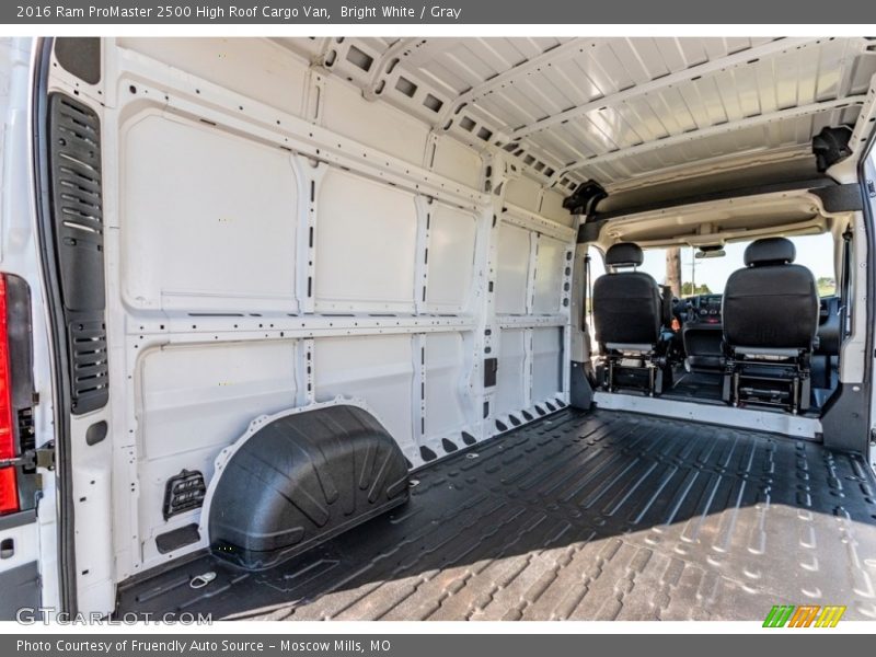 Bright White / Gray 2016 Ram ProMaster 2500 High Roof Cargo Van