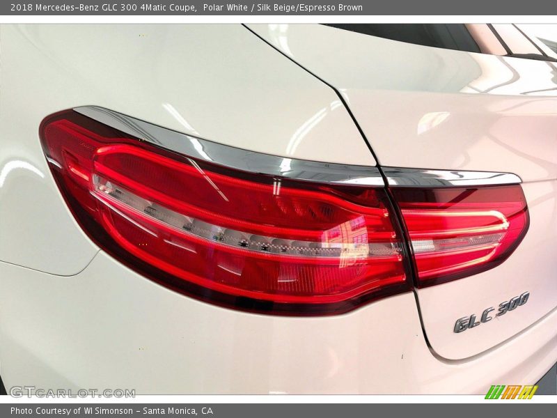 Polar White / Silk Beige/Espresso Brown 2018 Mercedes-Benz GLC 300 4Matic Coupe