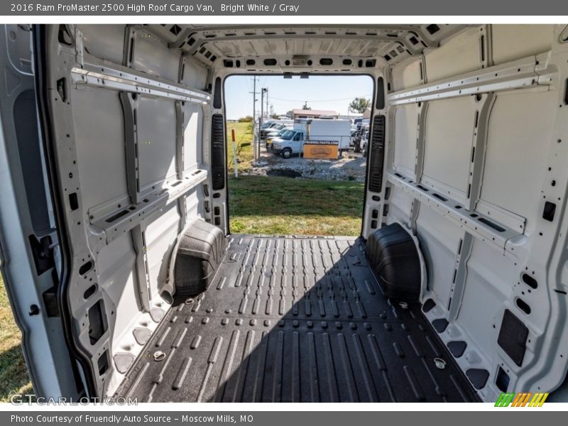 Bright White / Gray 2016 Ram ProMaster 2500 High Roof Cargo Van