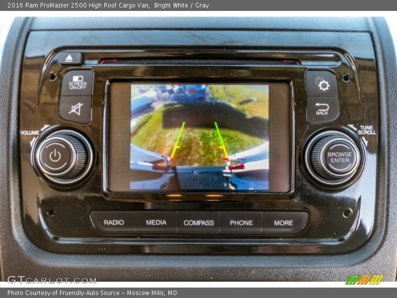 Controls of 2016 ProMaster 2500 High Roof Cargo Van