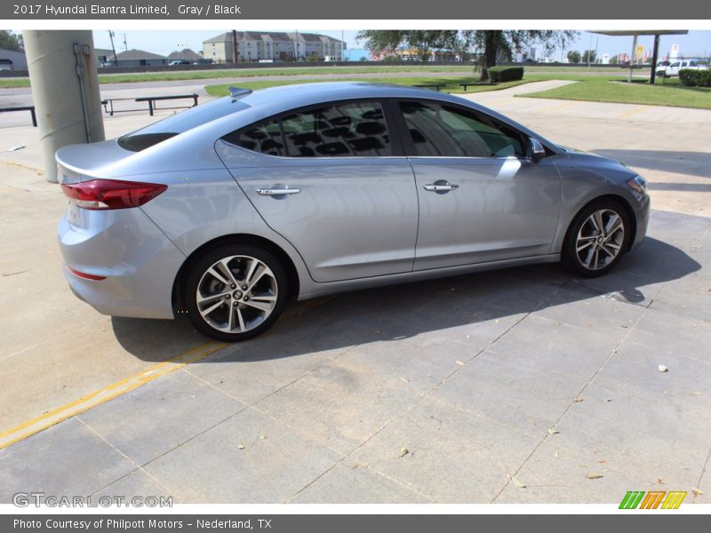 Gray / Black 2017 Hyundai Elantra Limited