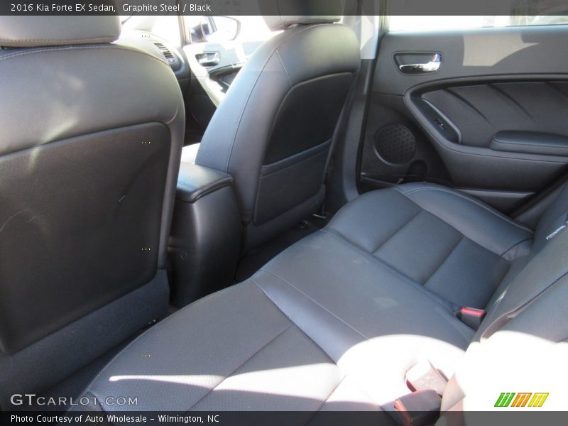 Graphite Steel / Black 2016 Kia Forte EX Sedan