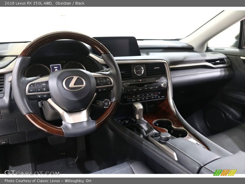 Obsidian / Black 2018 Lexus RX 350L AWD