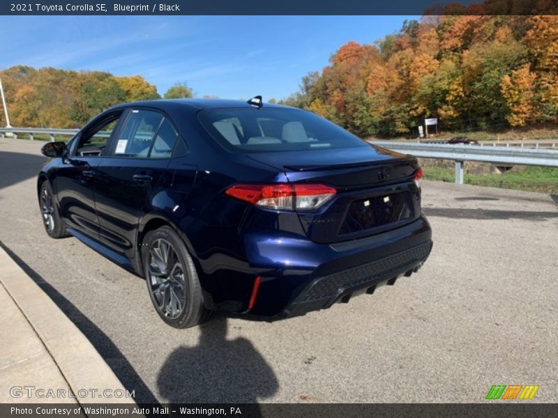 Blueprint / Black 2021 Toyota Corolla SE
