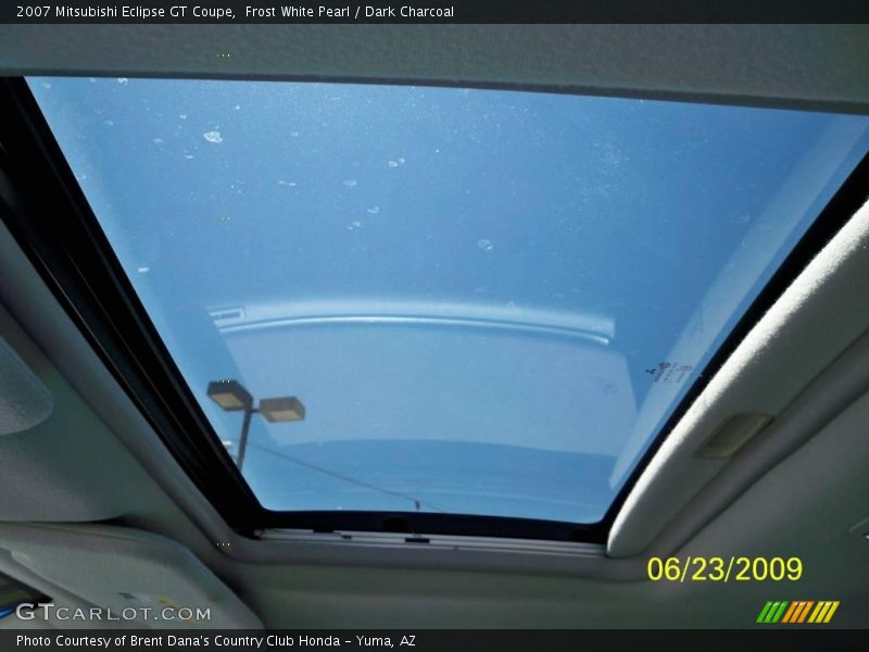 Frost White Pearl / Dark Charcoal 2007 Mitsubishi Eclipse GT Coupe