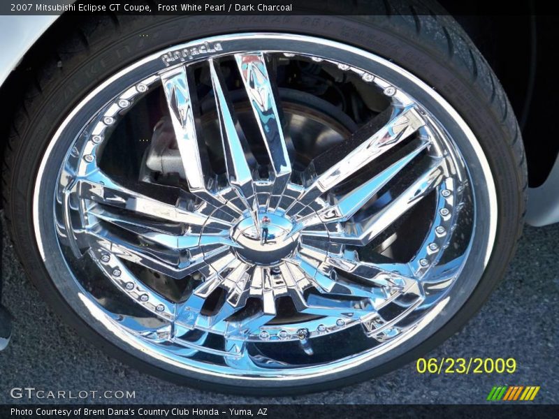 Frost White Pearl / Dark Charcoal 2007 Mitsubishi Eclipse GT Coupe