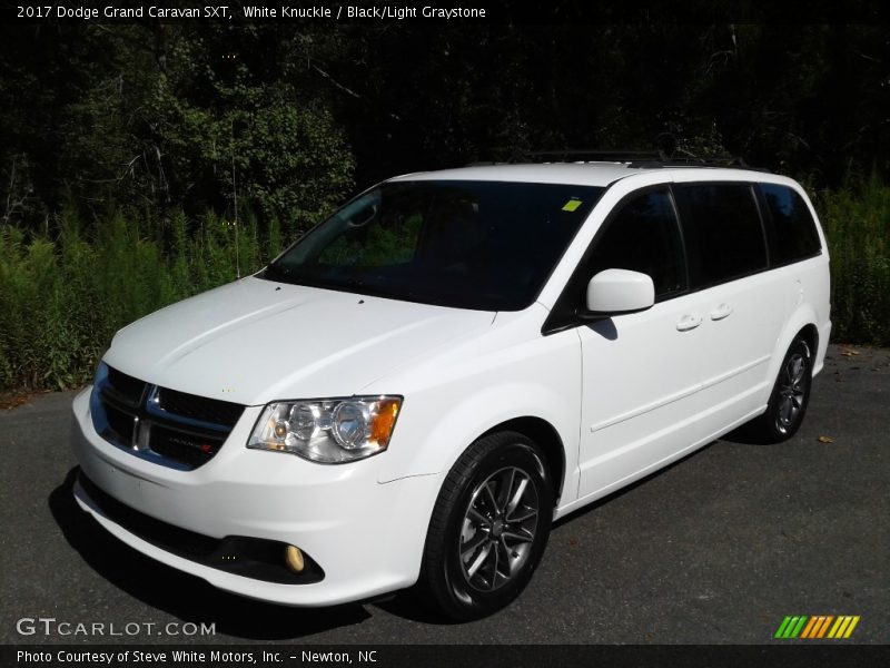 White Knuckle / Black/Light Graystone 2017 Dodge Grand Caravan SXT