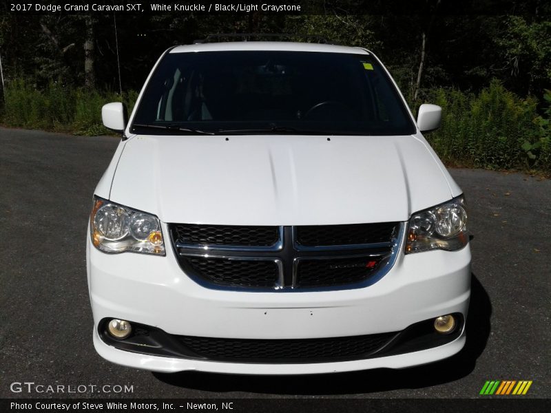 White Knuckle / Black/Light Graystone 2017 Dodge Grand Caravan SXT