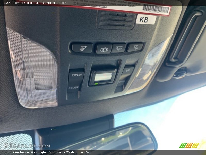 Blueprint / Black 2021 Toyota Corolla SE