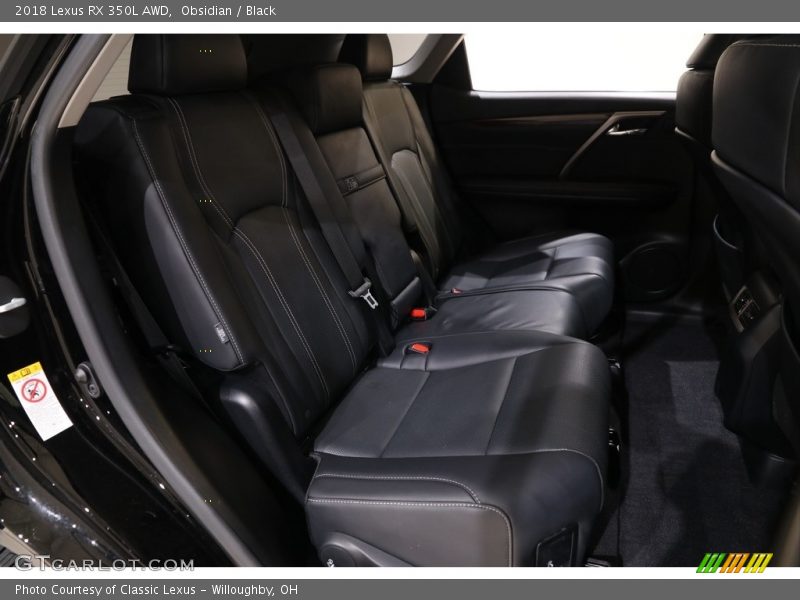 Obsidian / Black 2018 Lexus RX 350L AWD