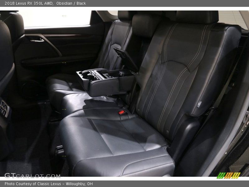Obsidian / Black 2018 Lexus RX 350L AWD