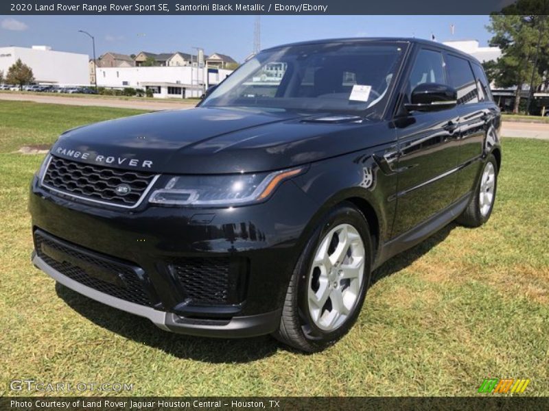 Santorini Black Metallic / Ebony/Ebony 2020 Land Rover Range Rover Sport SE