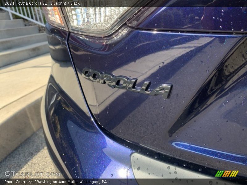 Blueprint / Black 2021 Toyota Corolla SE