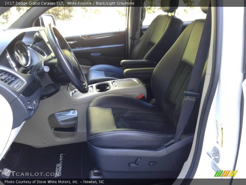 White Knuckle / Black/Light Graystone 2017 Dodge Grand Caravan SXT