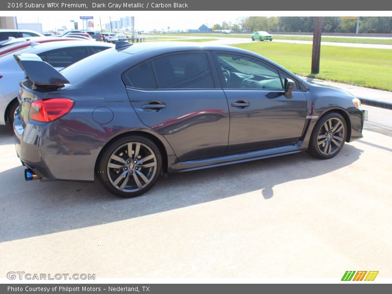 Dark Gray Metallic / Carbon Black 2016 Subaru WRX Premium