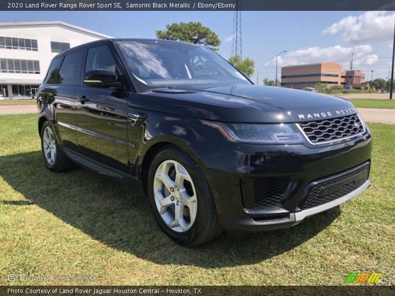 Santorini Black Metallic / Ebony/Ebony 2020 Land Rover Range Rover Sport SE