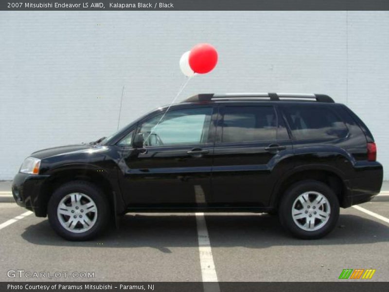 Kalapana Black / Black 2007 Mitsubishi Endeavor LS AWD
