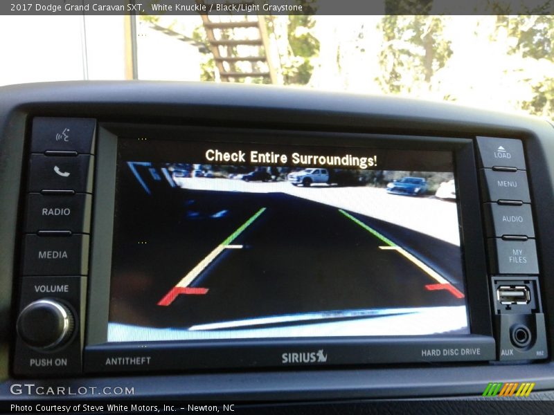 White Knuckle / Black/Light Graystone 2017 Dodge Grand Caravan SXT