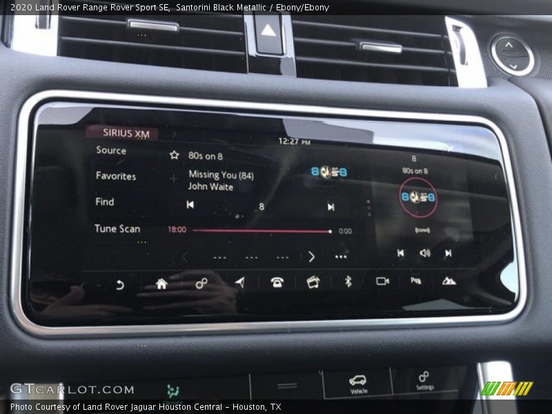 Santorini Black Metallic / Ebony/Ebony 2020 Land Rover Range Rover Sport SE