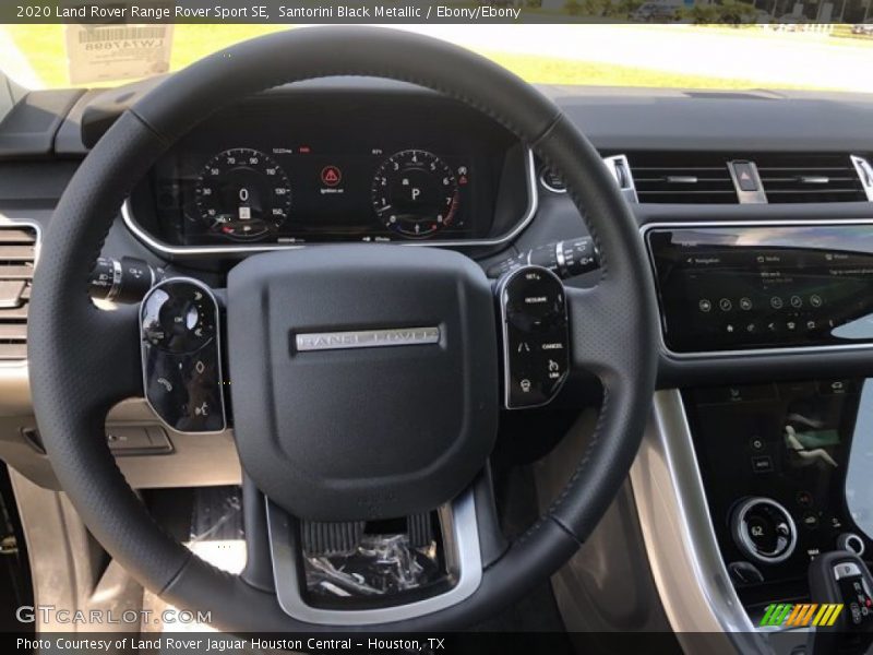 Santorini Black Metallic / Ebony/Ebony 2020 Land Rover Range Rover Sport SE