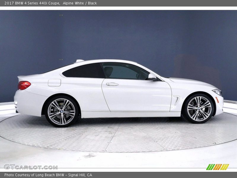 Alpine White / Black 2017 BMW 4 Series 440i Coupe