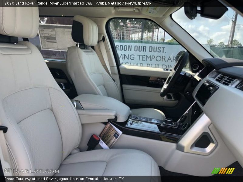 Front Seat of 2020 Range Rover Supercharged LWB