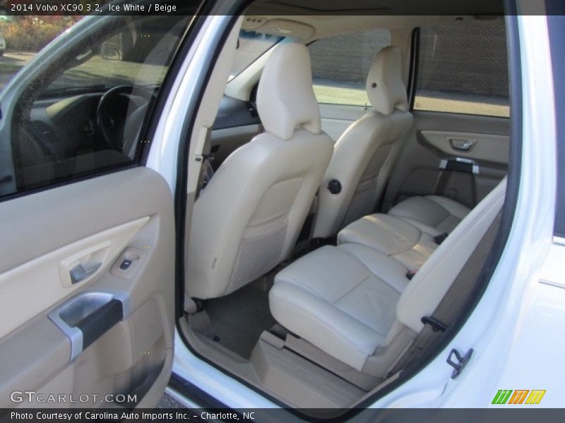 Ice White / Beige 2014 Volvo XC90 3.2