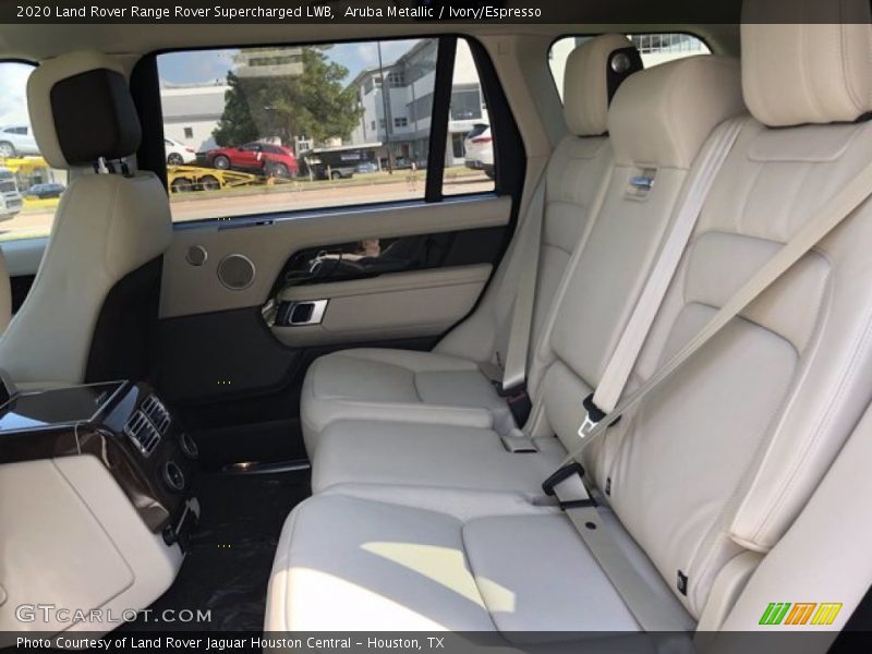 Rear Seat of 2020 Range Rover Supercharged LWB