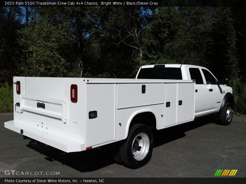 Bright White / Black/Diesel Gray 2020 Ram 5500 Tradesman Crew Cab 4x4 Chassis