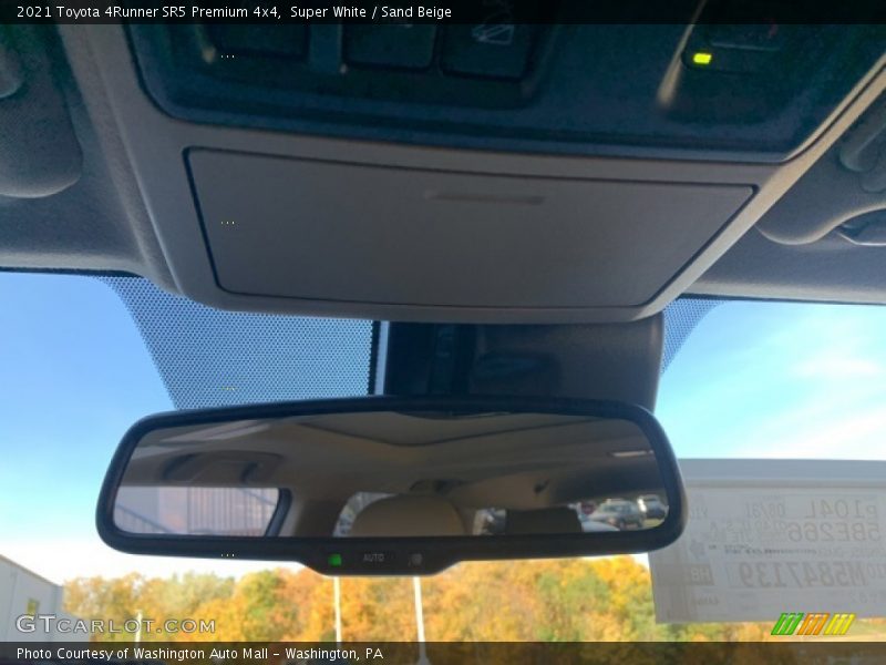 Super White / Sand Beige 2021 Toyota 4Runner SR5 Premium 4x4