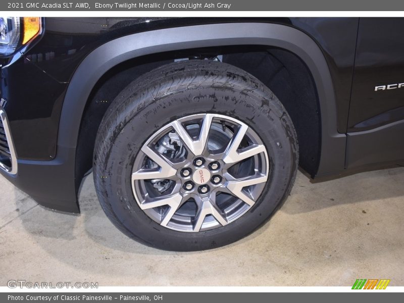 Ebony Twilight Metallic / Cocoa/Light Ash Gray 2021 GMC Acadia SLT AWD