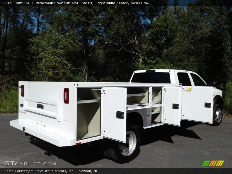 Bright White / Black/Diesel Gray 2020 Ram 5500 Tradesman Crew Cab 4x4 Chassis