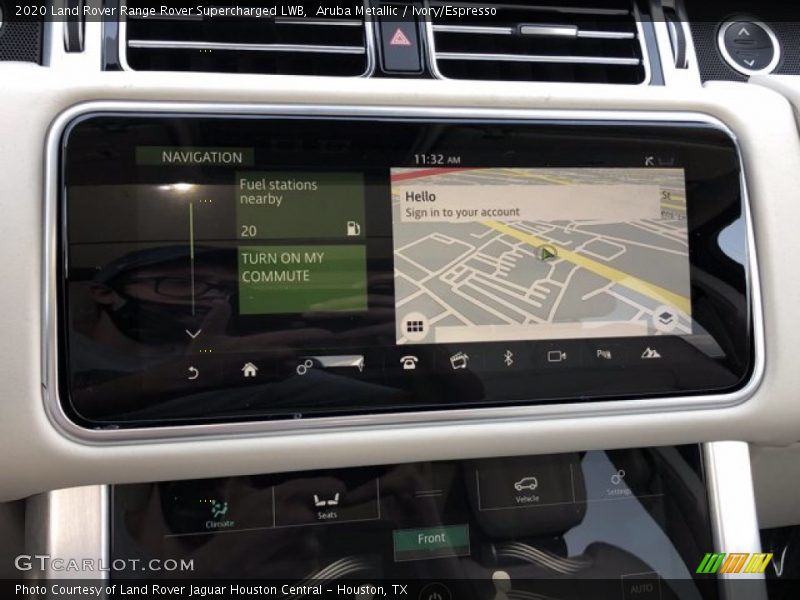 Navigation of 2020 Range Rover Supercharged LWB