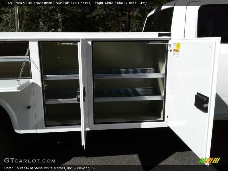 Bright White / Black/Diesel Gray 2020 Ram 5500 Tradesman Crew Cab 4x4 Chassis