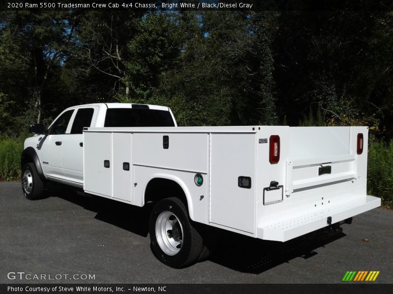 Bright White / Black/Diesel Gray 2020 Ram 5500 Tradesman Crew Cab 4x4 Chassis