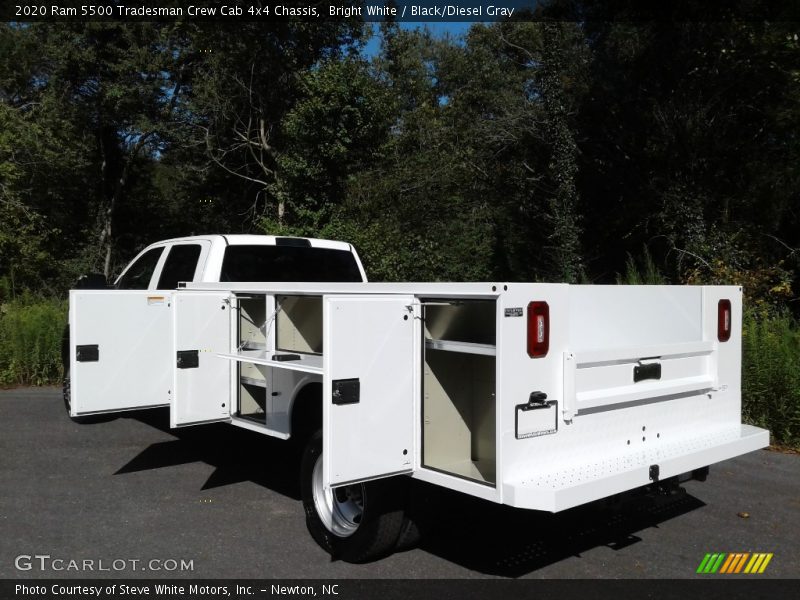 Bright White / Black/Diesel Gray 2020 Ram 5500 Tradesman Crew Cab 4x4 Chassis