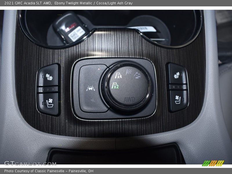 Ebony Twilight Metallic / Cocoa/Light Ash Gray 2021 GMC Acadia SLT AWD