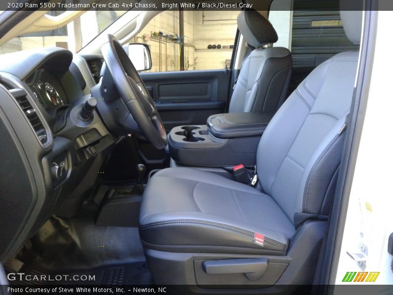 Bright White / Black/Diesel Gray 2020 Ram 5500 Tradesman Crew Cab 4x4 Chassis