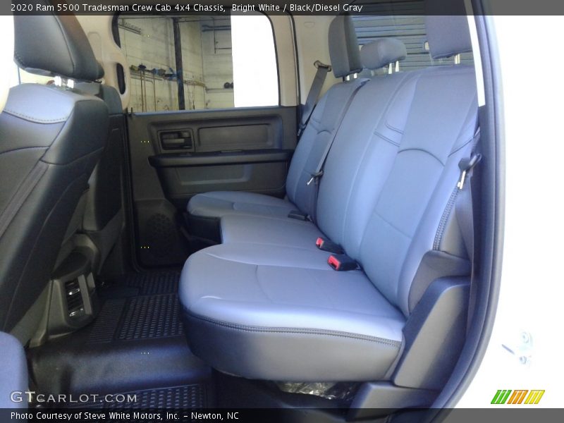 Bright White / Black/Diesel Gray 2020 Ram 5500 Tradesman Crew Cab 4x4 Chassis