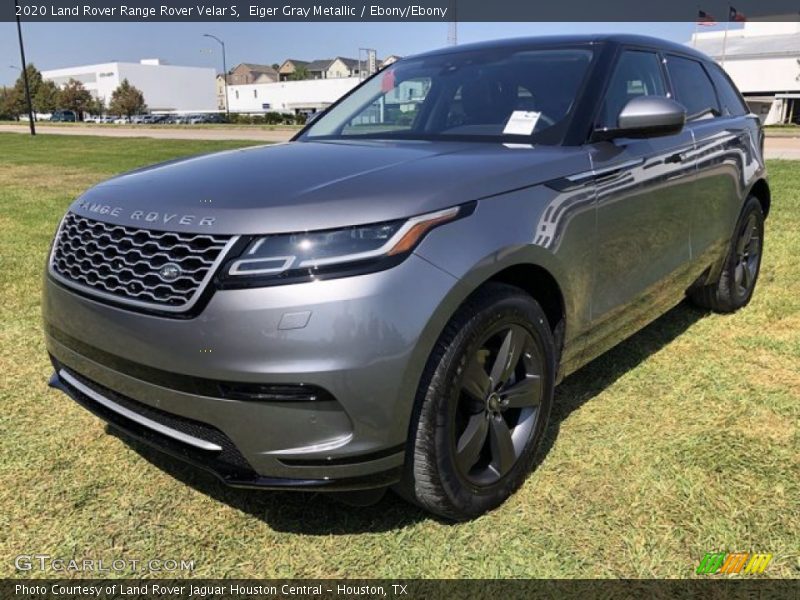 Eiger Gray Metallic / Ebony/Ebony 2020 Land Rover Range Rover Velar S